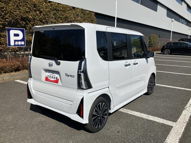 タントカスタムＲＳリミテッド　届け出済み未使用車保証　新車保証・まごころ保証　１年間・走行距離無制限付き（東京都）の中古車