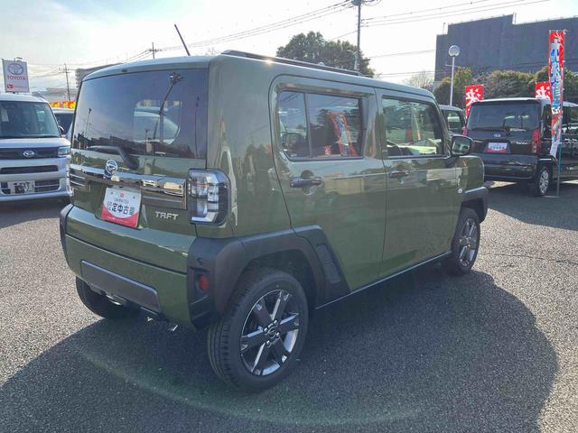 タフトＧターボ　クロムベンチャー届け出済み未使用車保証　新車保証・まごころ保証　１年間・走行距離無制限付き（東京都）の中古車