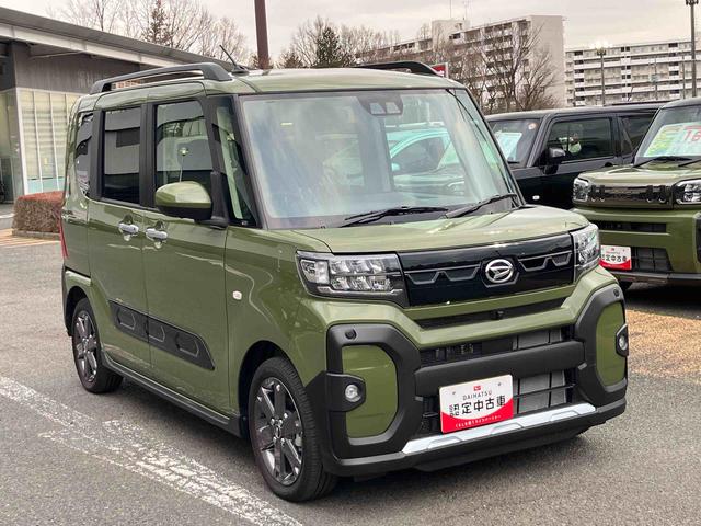 タントファンクロスターボ　届出済み未使用車保証　新車保証・まごころ保証　１年間・走行距離無制限付き（東京都）の中古車