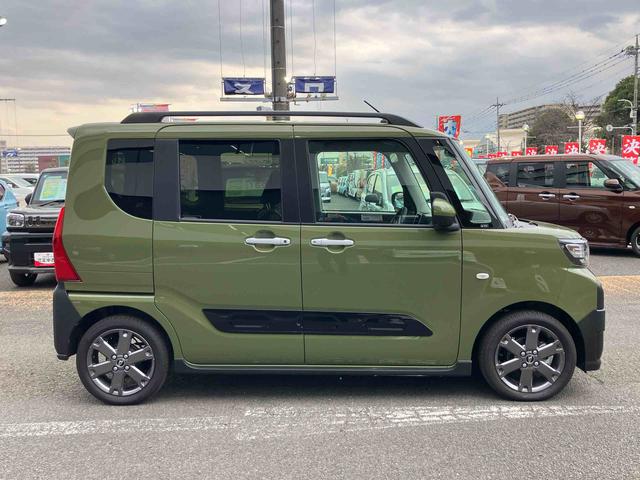 タントファンクロスターボ　届出済み未使用車保証　新車保証・まごころ保証　１年間・走行距離無制限付き（東京都）の中古車