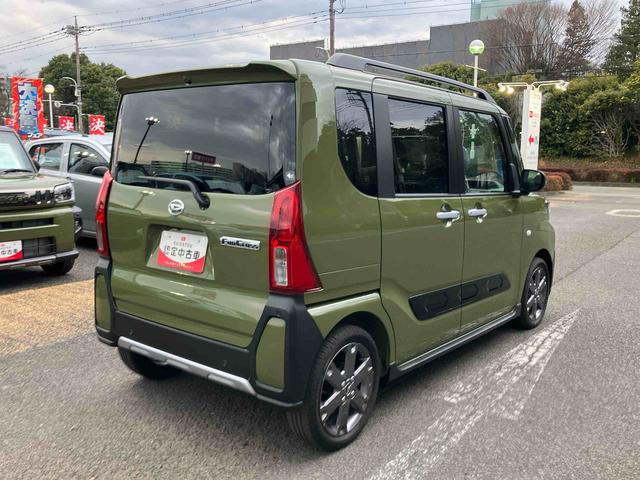 タントファンクロスターボ　届出済み未使用車保証　新車保証・まごころ保証　１年間・走行距離無制限付き（東京都）の中古車