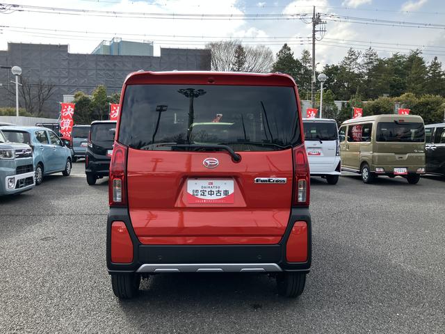 タントファンクロスターボ ナビ・ドラレコ・ETC・バックカメラ付保証 新車保証・まごころ保証 1年間・走行距離無制限付き 純正7インチナビ ETC バックカメラ ドライブレコーダー キーフリーシステム 両側電動スライドドア LEDヘッドランプ オートライト(東京都)の中古車