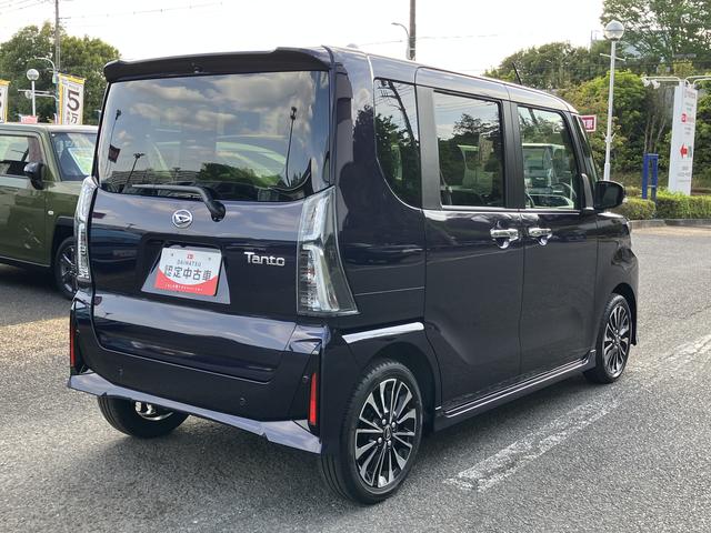 タントカスタムＲＳ　９インチディスプレイオーディオ装備保証　新車保証・まごころ保証　１年間・走行距離無制限付き（東京都）の中古車