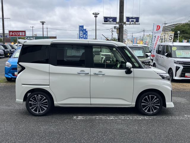 トールカスタムＧ　ターボ保証　まごころ保証　１年間・走行距離無制限付き　スマートキー　ＡＢＳ　エアバック　ターボモデル　アルミホイール・９インチナビ・パノラマカメラ・ドラレコ・ＥＴＣ装備（東京都）の中古車