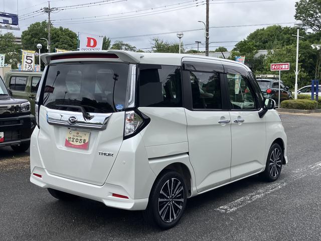 トールカスタムＧ　ターボ保証　まごころ保証　１年間・走行距離無制限付き　スマートキー　ＡＢＳ　エアバック　ターボモデル　アルミホイール・９インチナビ・パノラマカメラ・ドラレコ・ＥＴＣ装備（東京都）の中古車