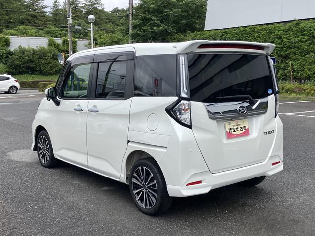 トールカスタムＧ　ターボ保証　まごころ保証　１年間・走行距離無制限付き　スマートキー　ＡＢＳ　エアバック　ターボモデル　アルミホイール・９インチナビ・パノラマカメラ・ドラレコ・ＥＴＣ装備（東京都）の中古車