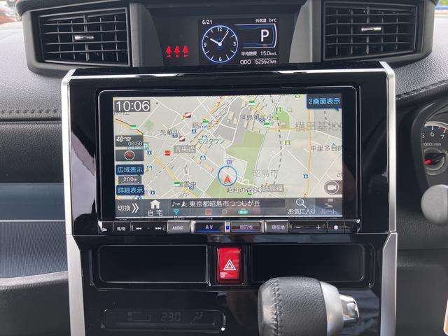トールカスタムＧ　ターボ保証　まごころ保証　１年間・走行距離無制限付き　スマートキー　ＡＢＳ　エアバック　ターボモデル　アルミホイール・９インチナビ・パノラマカメラ・ドラレコ・ＥＴＣ装備（東京都）の中古車