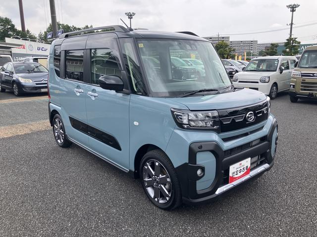 タントファンクロスターボ保証 新車保証・まごころ保証 1年間・走行距離無制限付き・7インチナビ・パノラマカメラ・ドラレコ・ETC装備・LEDヘッドライト装備(東京都)の中古車