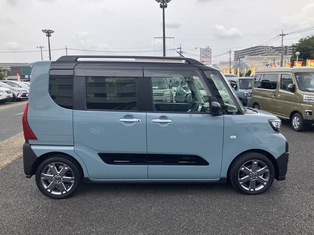 タントファンクロスターボ保証 新車保証・まごころ保証 1年間・走行距離無制限付き・7インチナビ・パノラマカメラ・ドラレコ・ETC装備・LEDヘッドライト装備(東京都)の中古車