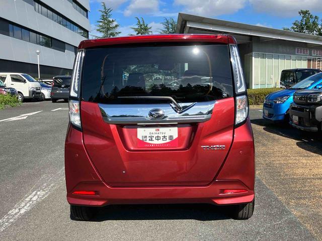 トールカスタムＧ保証　新車保証・まごころ保証　１年間・走行距離無制限付き　点検記録簿　ＥＴＣ　アルミホイール　スマートキー・プッシュスタート　エアバッグ　ＡＢＳ　キーフリーキー（東京都）の中古車