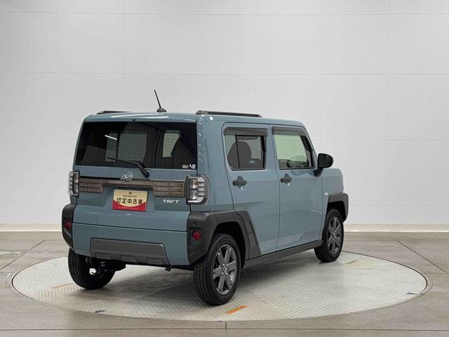 タフトＧターボ　ダーククロムベンチャー保証　新車保証・まごころ保証　１年間・走行距離無制限付き・７インチナビ・パノラマカメラ・ドラレコ・ＥＴＣ装備・シートヒーター装備（東京都）の中古車