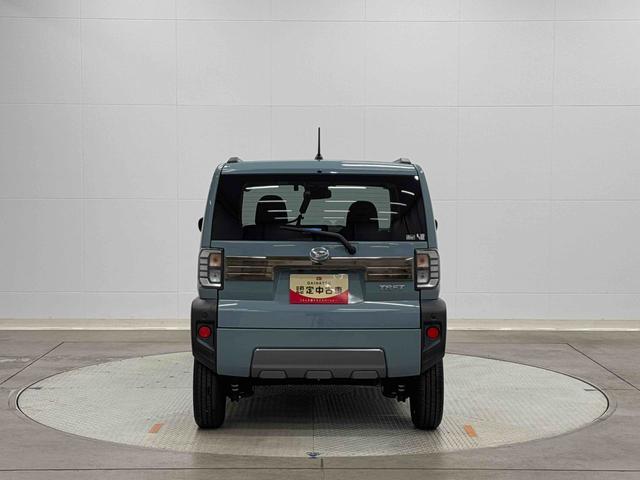 タフトＧターボ　ダーククロムベンチャー保証　新車保証・まごころ保証　１年間・走行距離無制限付き・７インチナビ・パノラマカメラ・ドラレコ・ＥＴＣ装備・シートヒーター装備（東京都）の中古車