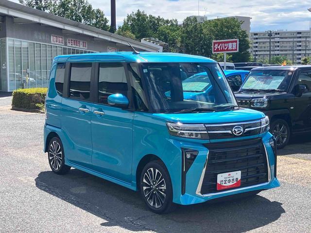 タントカスタムＲＳ７インチナビ・バックカメラ・ドラレコ・ＥＴＣ装備保証　新車保証・まごころ保証　１年間・走行距離無制限付き・７インチナビ・バックカメラ・ドラレコ・ＥＴＣ装備・ＬＥＤヘッドライト装備（東京都）の中古車