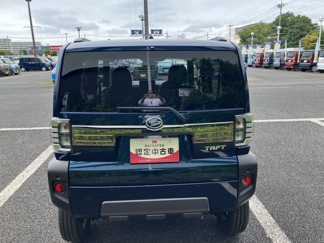 タフトＧターボ　ダーククロムベンチャー保証　新車保証・まごころ保証　１年間・走行距離無制限付き・ＣＤステレオ装着・ＬＥＤヘッドライト装備ＬＥＤフォグ装備・シートヒーター装備（東京都）の中古車