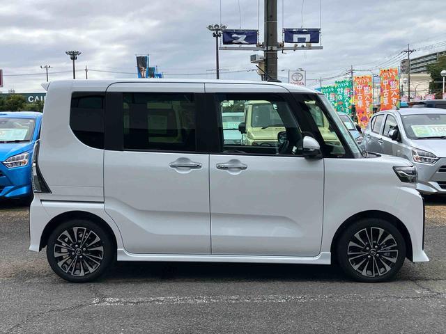 タントカスタムRS 9インチディスプレイオーディオ装備保証 新車保証・まごころ保証 1年間・走行距離無制限付き・9インチディスプレイオーディオ装備・LEDヘッドライト装備・LEDフォグ装備(東京都)の中古車