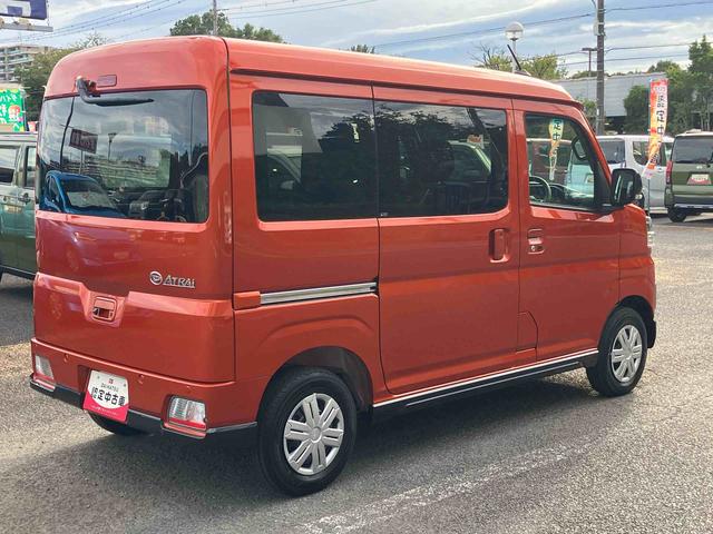 アトレーＲＳ　届け出済み未使用車保証　新車保証・まごころ保証　１年間・走行距離無制限付き・届け出済み未使用車・ＬＥＤヘッドライト装備・ＬＥＤフォグ装備・スマートアシスト装備（東京都）の中古車