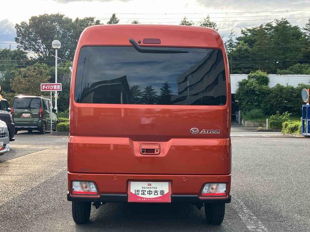 アトレーＲＳ　届け出済み未使用車保証　新車保証・まごころ保証　１年間・走行距離無制限付き・届け出済み未使用車・ＬＥＤヘッドライト装備・ＬＥＤフォグ装備・スマートアシスト装備（東京都）の中古車