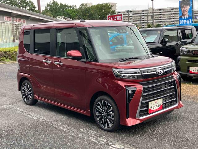 タントカスタムRSリミテッド 届け出済み未使用車保証 新車保証・まごころ保証 1年間・走行距離無制限付き・届け出済み未使用車・LEDヘッドライト装備・LEDフォグ装備・シートヒーター装備(東京都)の中古車