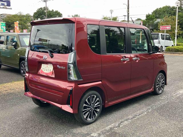タントカスタムRSリミテッド 届け出済み未使用車保証 新車保証・まごころ保証 1年間・走行距離無制限付き・届け出済み未使用車・LEDヘッドライト装備・LEDフォグ装備・シートヒーター装備(東京都)の中古車