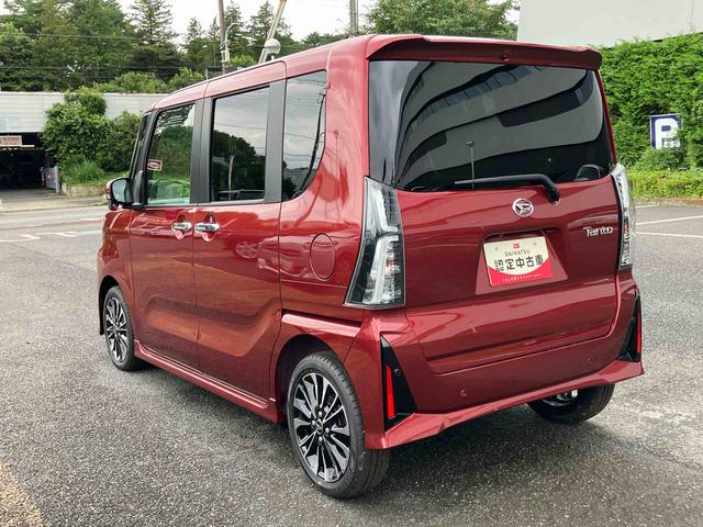 タントカスタムRSリミテッド 届け出済み未使用車保証 新車保証・まごころ保証 1年間・走行距離無制限付き・届け出済み未使用車・LEDヘッドライト装備・LEDフォグ装備・シートヒーター装備(東京都)の中古車