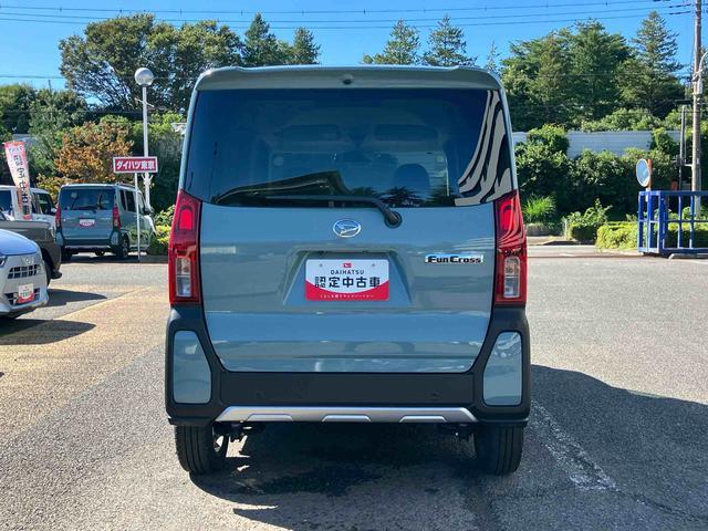 タントファンクロスターボ ナビ・ドラレコ・ETC・バックカメラ付保証 新車保証・まごころ保証 1年間・走行距離無制限付き・7インチナビ・バックカメラ・ドラレコ・ETC装備・LEDヘッドライト装備(東京都)の中古車