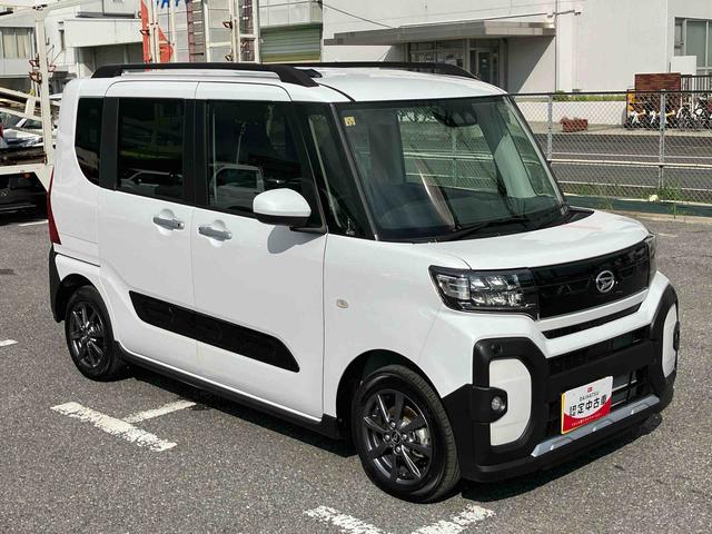 タントファンクロスバックカメラ　両側電動スライドドア　シートヒーター　電動駐車ブレーキ　ルーフレール　サイドガーニッシュ　衝突被害軽減ブレーキ　コーナーセンサー　ＬＥＤヘッドライト＆フォグ　上下２段調節式デッキボード（千葉県）の中古車