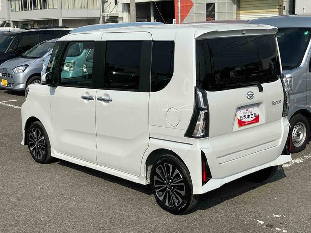 タントカスタムＲＳ　エコアイドル非装着車バックカメラ　両側電動スライドドア　シートヒーター　１５インチアルミ　電動駐車ブレーキ　衝突被害軽減ブレーキ　コーナーセンサー　ＬＥＤヘッドライト＆フォグ　上下２段調節デッキボード　エコアイドル非装着（千葉県）の中古車