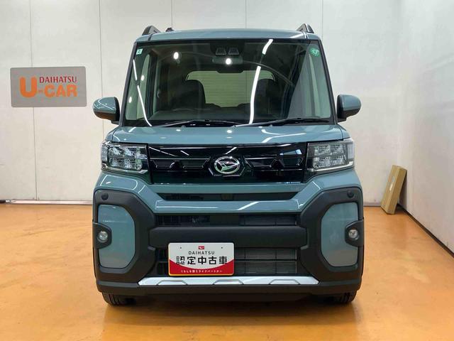 タントファンクロスルーフレール　バックカメラ　両側パワスラ　１４インチアルミ　シートヒーター　電動駐車ブレーキ　ＬＥＤライト＆フォグ　オートライト　上下２段調節式デッキボード　コーナーセンサー　衝突被害軽減ブレーキ（千葉県）の中古車