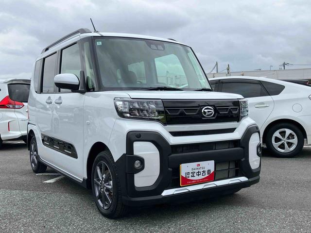 タントファンクロスルーフレール　バックカメラ　両側電動スライドドア　シートヒーター　電動駐車ブレーキ　ＬＥＤヘッドライト＆フォグランプ　オートライト　上下２段調節式デッキボード　コーナーセンサー　衝突被害軽減ブレーキ（千葉県）の中古車