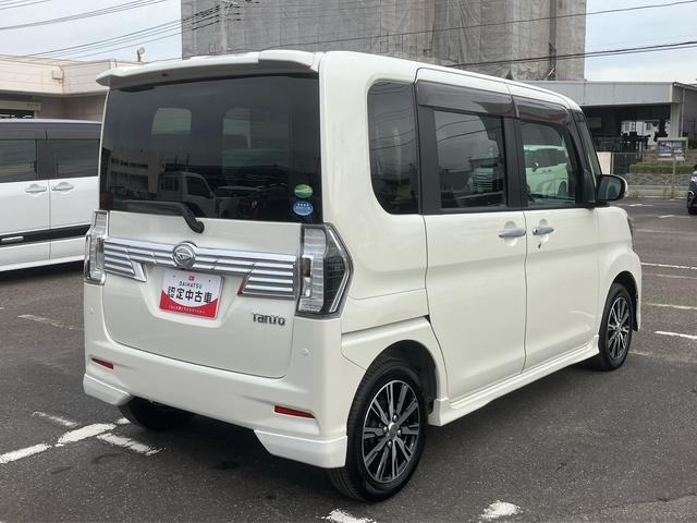 タントカスタムＸ　トップエディションリミテッドＳＡIII８型ナビ／ＢＴ／ＴＶ／ＣＤ／ＤＶＤ／全周囲カメラ　後席モニター　前方ドラレコ　ＥＴＣ　両側パワスラ　ＬＥＤヘッドライト＆フォグランプ　１４インチアルミ　運転席シートヒーター　衝突被害軽減ブレーキ（千葉県）の中古車