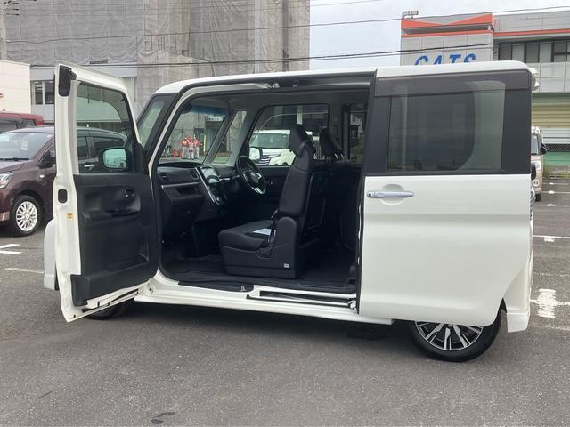 タントカスタムＸ　トップエディションリミテッドＳＡIII８型ナビ／ＢＴ／ＴＶ／ＣＤ／ＤＶＤ／全周囲カメラ　後席モニター　前方ドラレコ　ＥＴＣ　両側パワスラ　ＬＥＤヘッドライト＆フォグランプ　１４インチアルミ　運転席シートヒーター　衝突被害軽減ブレーキ（千葉県）の中古車