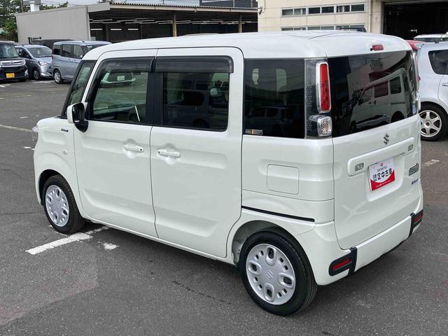 スペーシア車いす移動車ＨＹＢＲＩＤ−Ｘ　リアシート付き福祉車両　車いす用電動ウインチ　ナビ／ＢＴ／ＣＤ／ＤＶＤ／Ｂカメラ　前後ドラレコ　片側パワスラ　ＬＥＤライト　リヤサーキュレーター　運転席シートヒーター　プッシュボタンスタート　衝突被害軽減ブレーキ（千葉県）の中古車