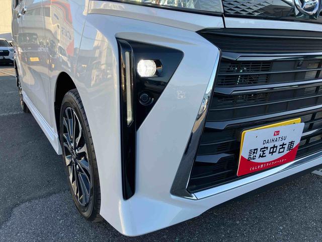 タントカスタムＲＳ　２トーンターボ　両側パワースライドドア　９型ＤＳＰオーディオ／ＴＶ／ＢＴ／ＨＤＭＩ／全周囲Ｍ／駐車支援　ワイドバイザー　カーペットマット　電動駐車ブレーキ　前席シートヒーター　ＬＥＤヘッド／フォグ（千葉県）の中古車