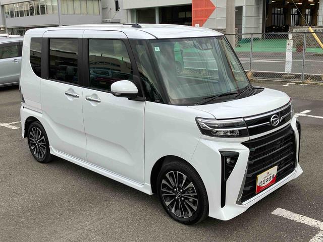 タントカスタムＲＳターボエンジン　１５インチアルミ　バックカメラ　両側電動スライドドア　シートヒーター　電動駐車ブレーキ　ＬＥＤライト＆フォグ　上下２段調節式デッキボード　コーナーセンサー　衝突被害軽減ブレーキ（千葉県）の中古車