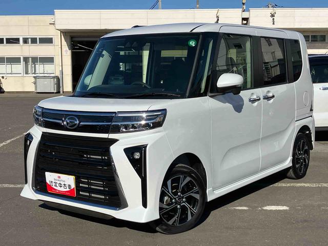 タントスローパーカスタムＲＳ福祉車両　リモコン付車いす用ウインチ／固定ベルト　ターボ　ＤＰオーディオ／全周囲Ｍ／駐車支援／ＣＤ／ＤＶＤ　ＥＴＣ　両側パワスラ　ＬＥＤヘッドライト＆フォグ　１４インチアルミ　衝突被害軽減ブレーキ（千葉県）の中古車