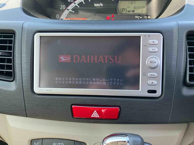 ムーヴXダイハツ純正ナビ ETC プッシュボタンスターター 電動格納ドアミラー(千葉県)の中古車