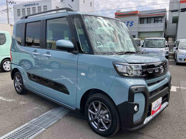 タントファンクロスルーフレール　バックカメラ　両側電動スライドドア　シートヒーター　電動駐車ブレーキ　ＬＥＤヘッドライト＆フォグランプ　オートライト　上下２段調節式デッキボード　コーナーセンサー　衝突被害軽減ブレーキ（千葉県）の中古車