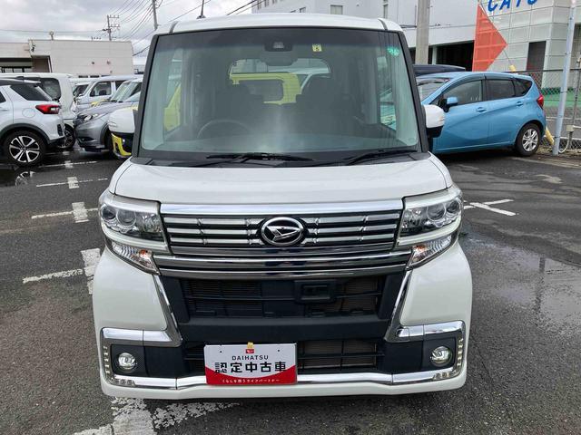 タントカスタムＸ　トップエディションＳＡII４ＷＤ　助手席側電動スライドドア　ＬＥＤヘッドライト＆フォグランプ　１４インチアルミホイール　バックカメラ／ステアリングスイッチ　プッシュボタンスターター　衝突被害軽減ブレーキ（千葉県）の中古車