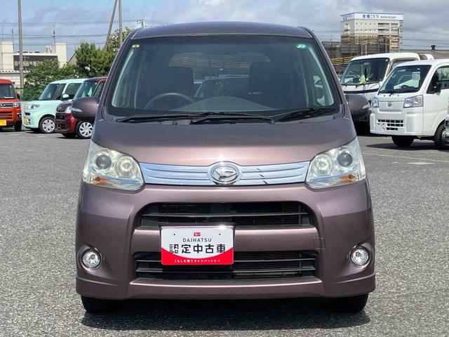ムーヴカスタム　ＸＡｓ−Ｉｓ車　ディスチャージドヘッドランプ／フォグランプ　ドアミラーターンランプ　トップシェードフロントガラス　スマートキー／プッシュボタンスタート　アルミホイール　セキュリティーアラーム（千葉県）の中古車