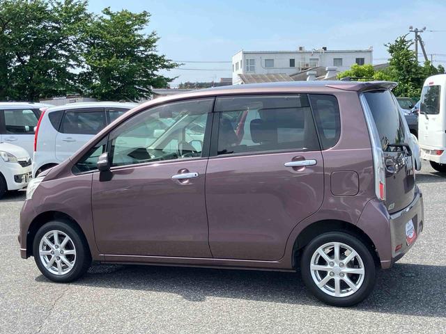 ムーヴカスタム　ＸＡｓ−Ｉｓ車　ディスチャージドヘッドランプ／フォグランプ　ドアミラーターンランプ　トップシェードフロントガラス　スマートキー／プッシュボタンスタート　アルミホイール　セキュリティーアラーム（千葉県）の中古車
