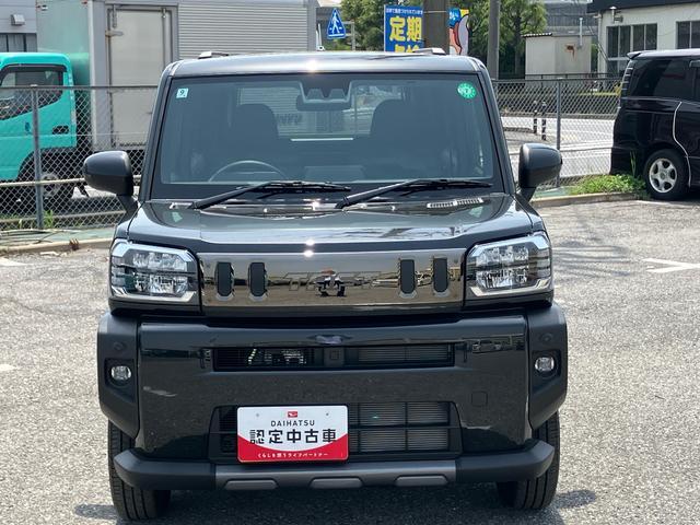 タフトGターボ ダーククロムベンチャー前後専用ダークガーニッシュ ガラスルーフ クルコン 15インチアルミ シートヒーター LEDヘッド&フォグランプ ルーフレール バックカメラ 電動駐車ブレーキ 衝突被害軽減ブレーキ コーナーセンサー(千葉県)の中古車