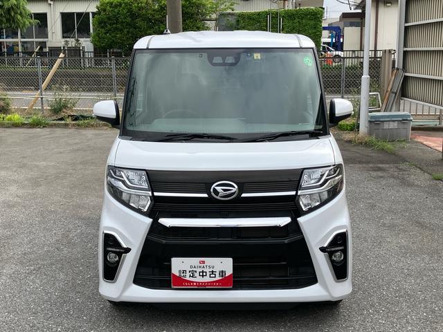 タントカスタムＸセレクション９型ナビ／ＢＴ／ＤＴＶ／ＤＩＳＣ／バックカメラ／ステアリングスイッチ　前後ドラレコ　ＥＴＣ　両側パワスラ　ＬＥＤヘッド＆フォグランプ　１４インチアルミ　シートヒーター　衝突被害軽減ブレーキ（千葉県）の中古車