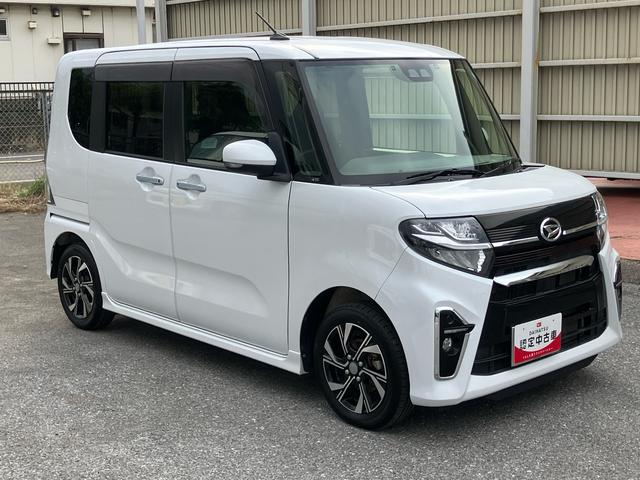 タントカスタムＸセレクション９型ナビ／ＢＴ／ＤＴＶ／ＤＩＳＣ／バックカメラ／ステアリングスイッチ　前後ドラレコ　ＥＴＣ　両側パワスラ　ＬＥＤヘッド＆フォグランプ　１４インチアルミ　シートヒーター　衝突被害軽減ブレーキ（千葉県）の中古車