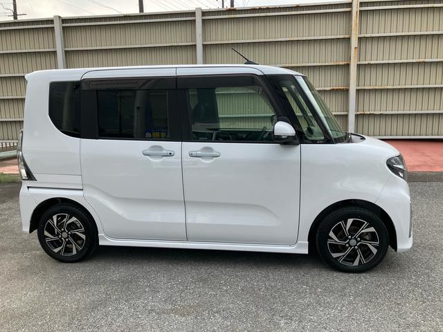 タントカスタムＸセレクション９型ナビ／ＢＴ／ＤＴＶ／ＤＩＳＣ／バックカメラ／ステアリングスイッチ　前後ドラレコ　ＥＴＣ　両側パワスラ　ＬＥＤヘッド＆フォグランプ　１４インチアルミ　シートヒーター　衝突被害軽減ブレーキ（千葉県）の中古車