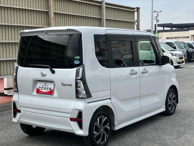 タントカスタムＸセレクション９型ナビ／ＢＴ／ＤＴＶ／ＤＩＳＣ／バックカメラ／ステアリングスイッチ　前後ドラレコ　ＥＴＣ　両側パワスラ　ＬＥＤヘッド＆フォグランプ　１４インチアルミ　シートヒーター　衝突被害軽減ブレーキ（千葉県）の中古車