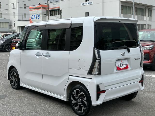 タントカスタムＸセレクション９型ナビ／ＢＴ／ＤＴＶ／ＤＩＳＣ／バックカメラ／ステアリングスイッチ　前後ドラレコ　ＥＴＣ　両側パワスラ　ＬＥＤヘッド＆フォグランプ　１４インチアルミ　シートヒーター　衝突被害軽減ブレーキ（千葉県）の中古車