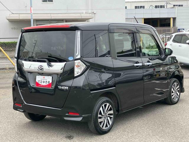 トールカスタムＧ９型ナビ／ＢＴ／ＤＴＶ／ＤＩＳＣ／バックカメラ／ステアリングスイッチ　ＥＴＣ　両側パワスラ　ＬＥＤヘッドライト＆フォグランプ　１４インチアルミ　電動駐車ブレーキ　コーナーセンサー　衝突被害軽減ブレーキ（千葉県）の中古車