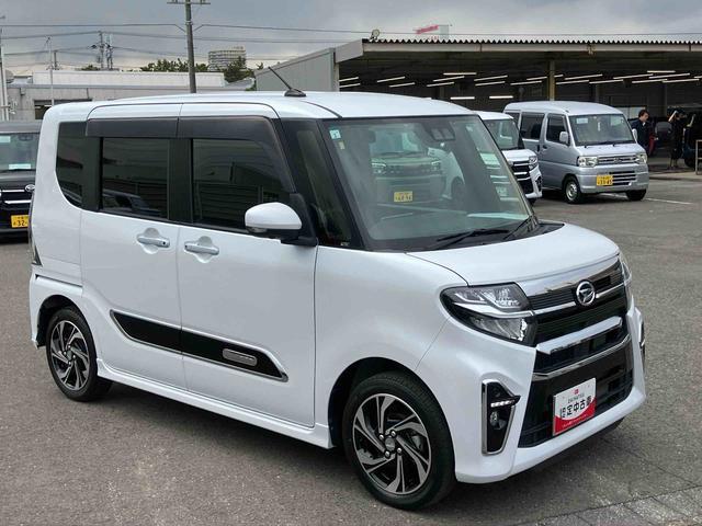 タントカスタムＲＳスタイルセレクション　４ＷＤ４ＷＤターボ　９型ナビ／ＢＴ／ＤＴＶ／ＤＩＳＣ／全周囲カメラ　前後ドラレコ　ＥＴＣ　両側パワスラ　ＬＥＤヘッド＆フォグランプ　シートヒーター　サイドガーニッシュ　クルコン　衝突被害軽減ブレーキ（千葉県）の中古車