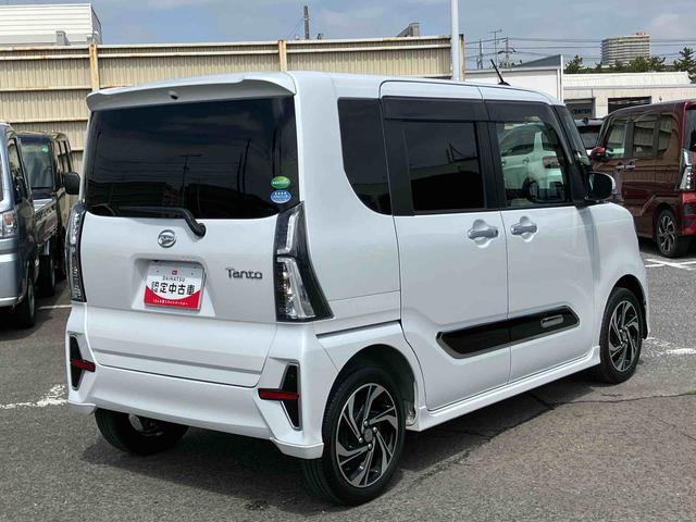 タントカスタムＲＳスタイルセレクション　４ＷＤ４ＷＤターボ　９型ナビ／ＢＴ／ＤＴＶ／ＤＩＳＣ／全周囲カメラ　前後ドラレコ　ＥＴＣ　両側パワスラ　ＬＥＤヘッド＆フォグランプ　シートヒーター　サイドガーニッシュ　クルコン　衝突被害軽減ブレーキ（千葉県）の中古車