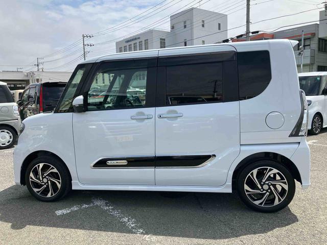タントカスタムＲＳスタイルセレクション　４ＷＤ４ＷＤターボ　９型ナビ／ＢＴ／ＤＴＶ／ＤＩＳＣ／全周囲カメラ　前後ドラレコ　ＥＴＣ　両側パワスラ　ＬＥＤヘッド＆フォグランプ　シートヒーター　サイドガーニッシュ　クルコン　衝突被害軽減ブレーキ（千葉県）の中古車